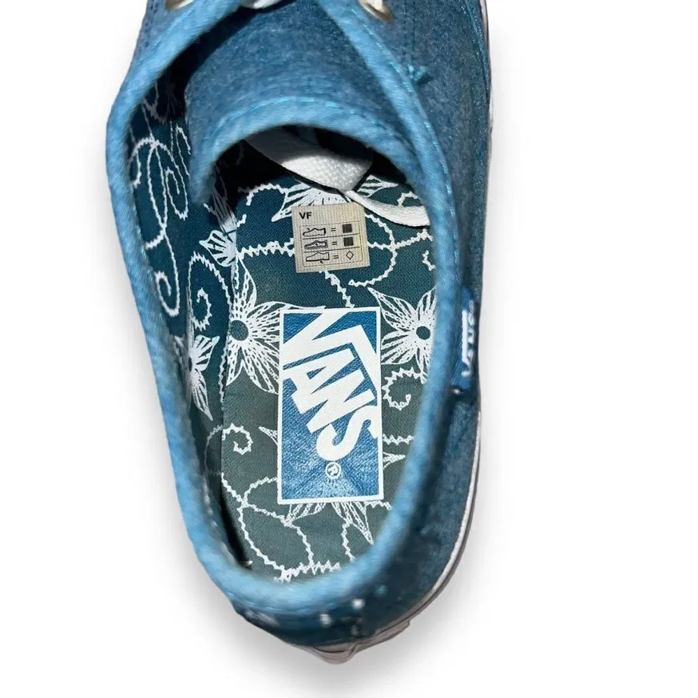 Vans Camden Skate Sneakers Heather Blue / White‎ Women's 8